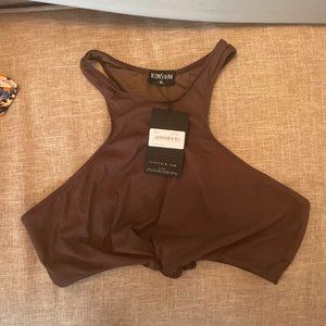 Icon Swim - vanity bikini-coffee - xlarge / coffee